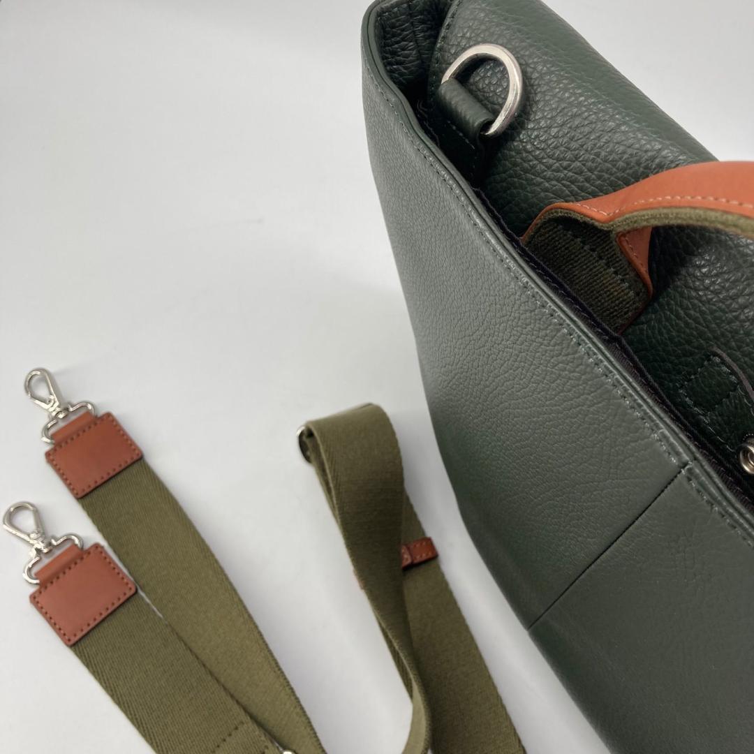 16099✨ハートマン 現行 グレンデール ショルダーバッグ/レザー