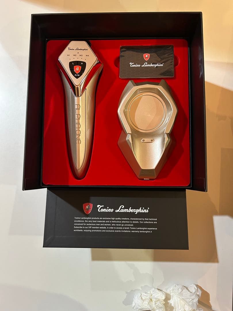 【新品•未使用】 アルファワン トニーノ ランボルギーニ 美顔器