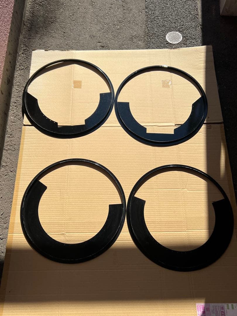 ハマー　H2 ホイール　LED取付キット　専用ステー　フロント　リア　セット