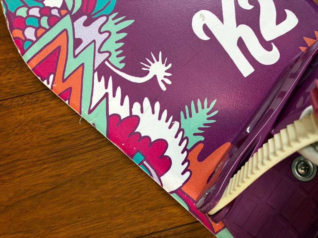 K2 スノーボードセット ピンク/ホワイト