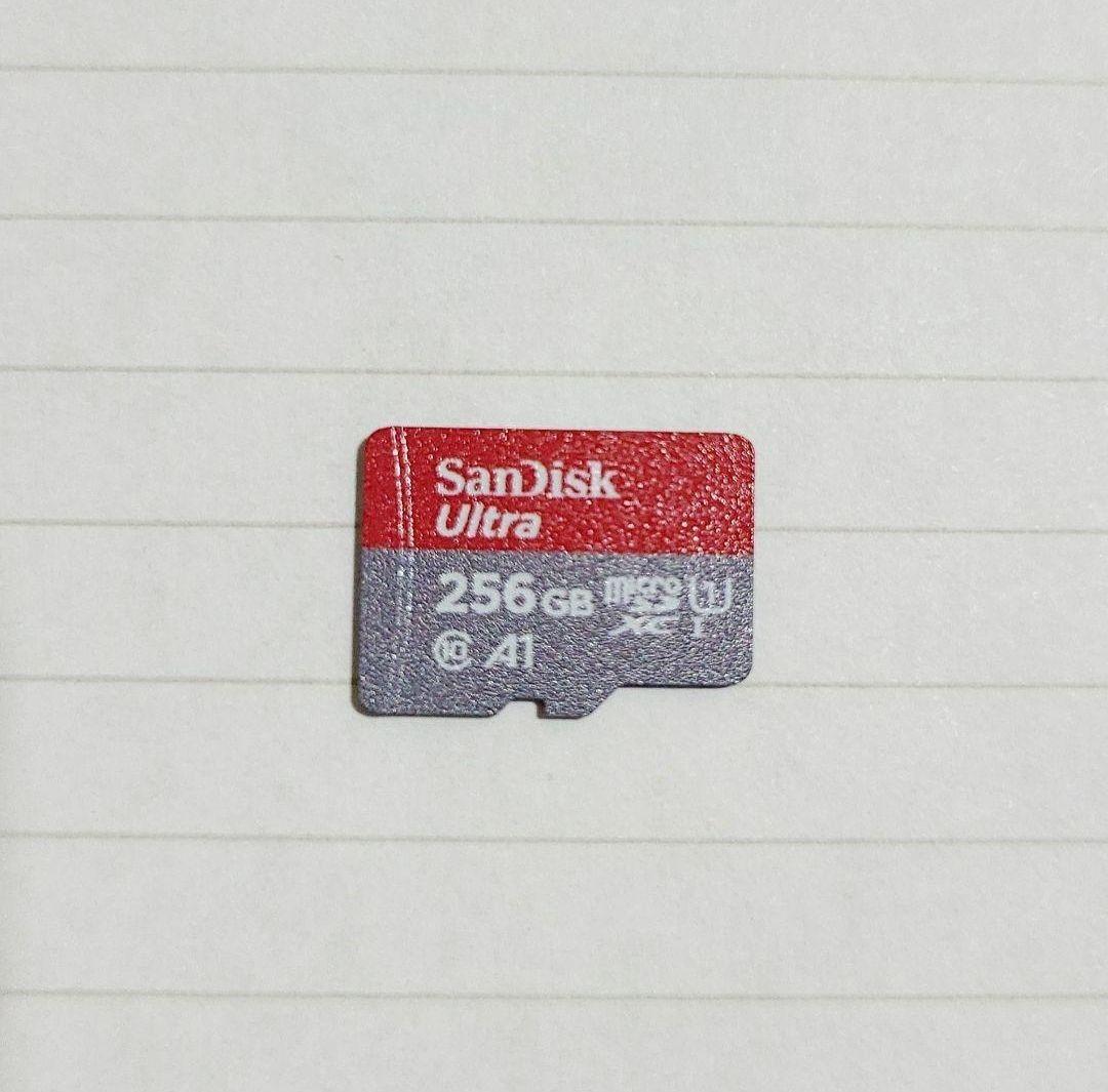 sandisk マイクロsdカード　256GB