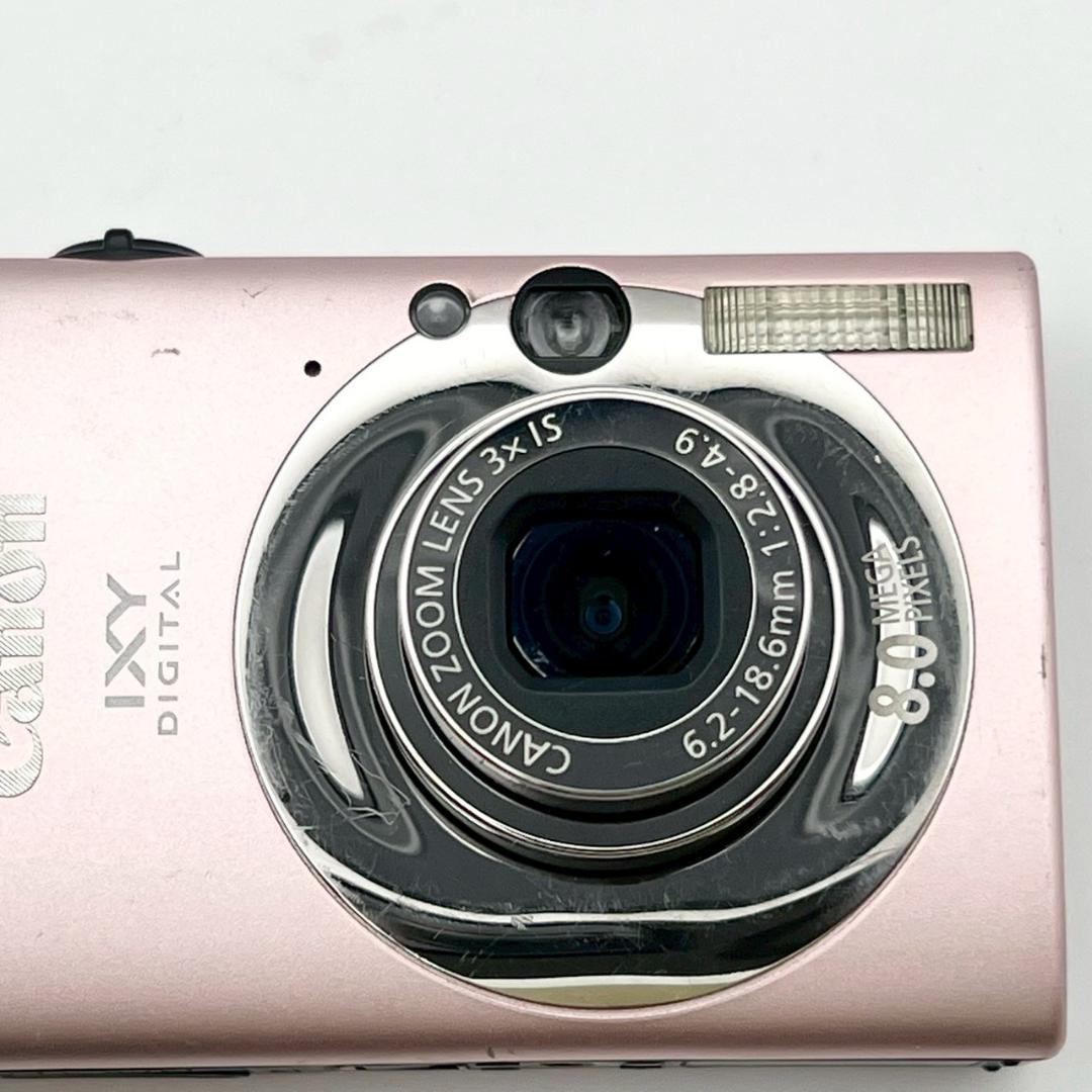 【完動品】Canon IXY 20 IS コンデジ ピンク 動作確認済