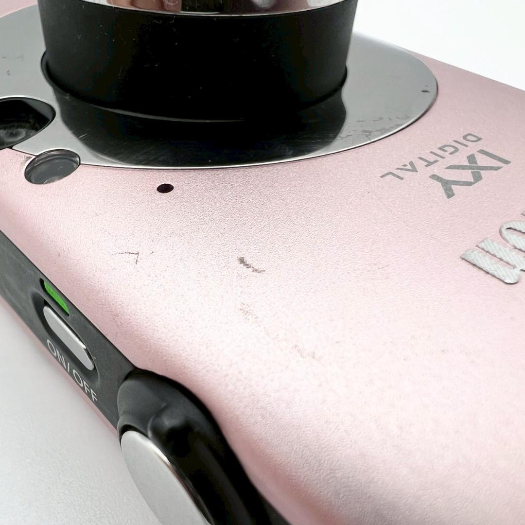 【完動品】Canon IXY 20 IS コンデジ ピンク 動作確認済