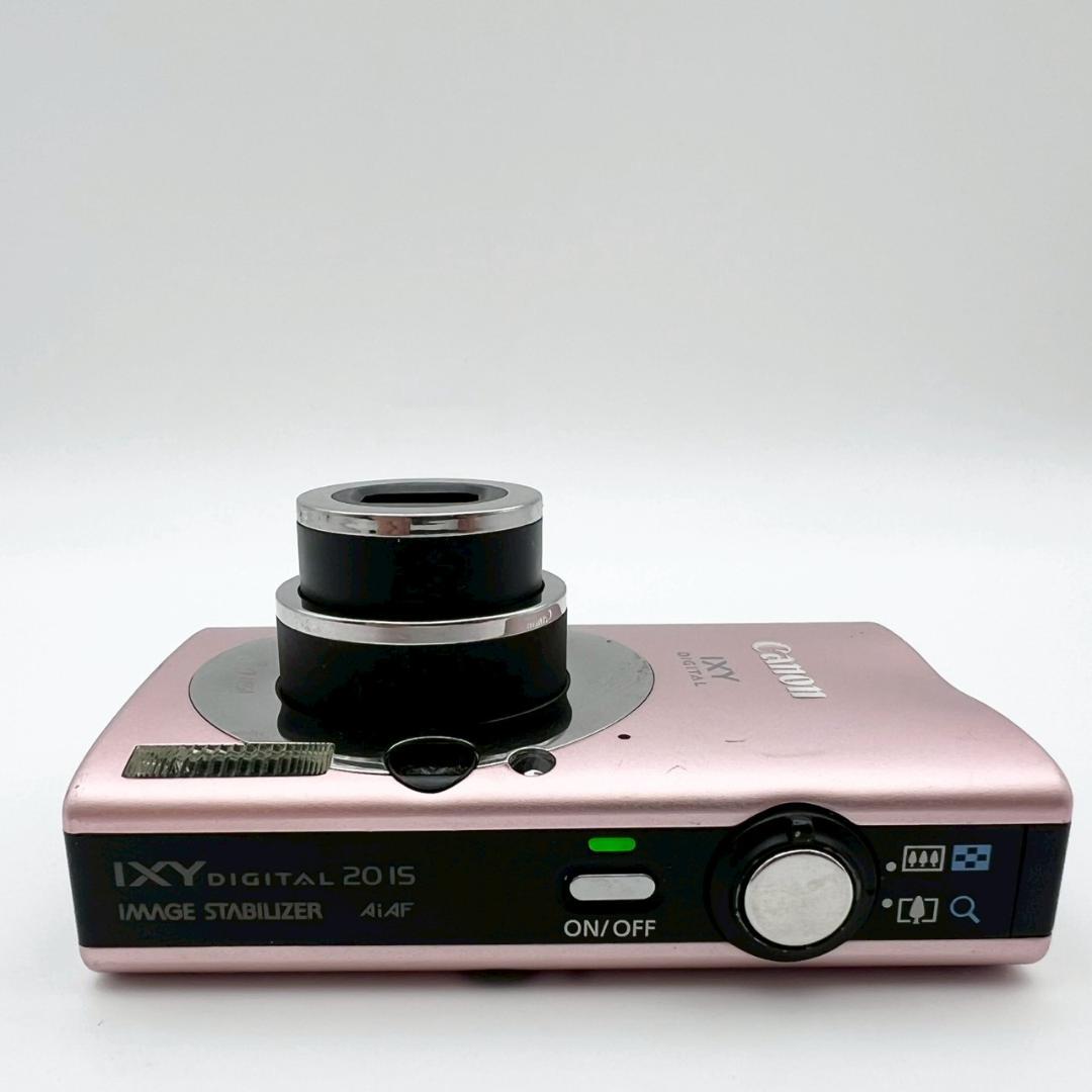 【完動品】Canon IXY 20 IS コンデジ ピンク 動作確認済