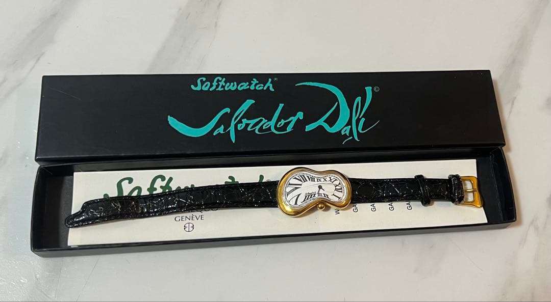 サルバドール・ダリ Salvador Dalí Softwatch ブラック