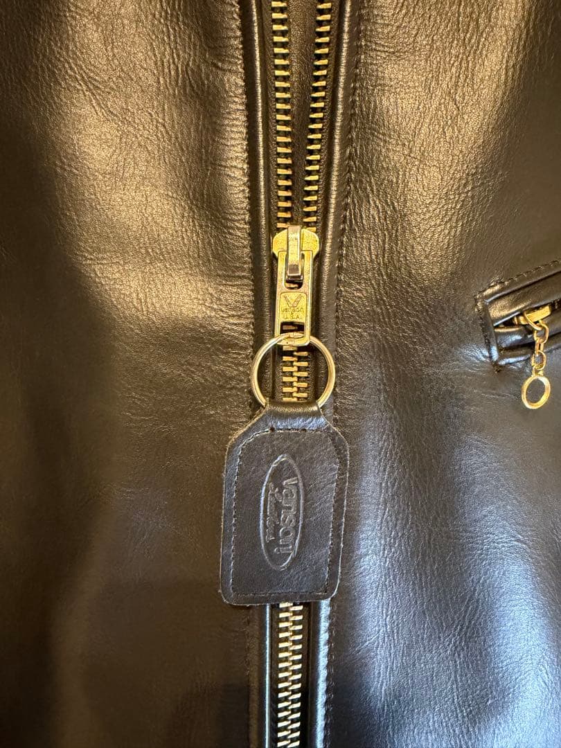 【美品】 VANSON ENF ライダース 40 USA製 本革