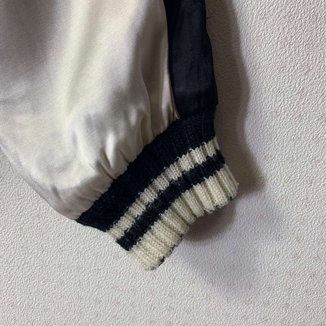 美品 UNUSED STAMMBAUM リバーシブルスカジャン レーヨン 日本製