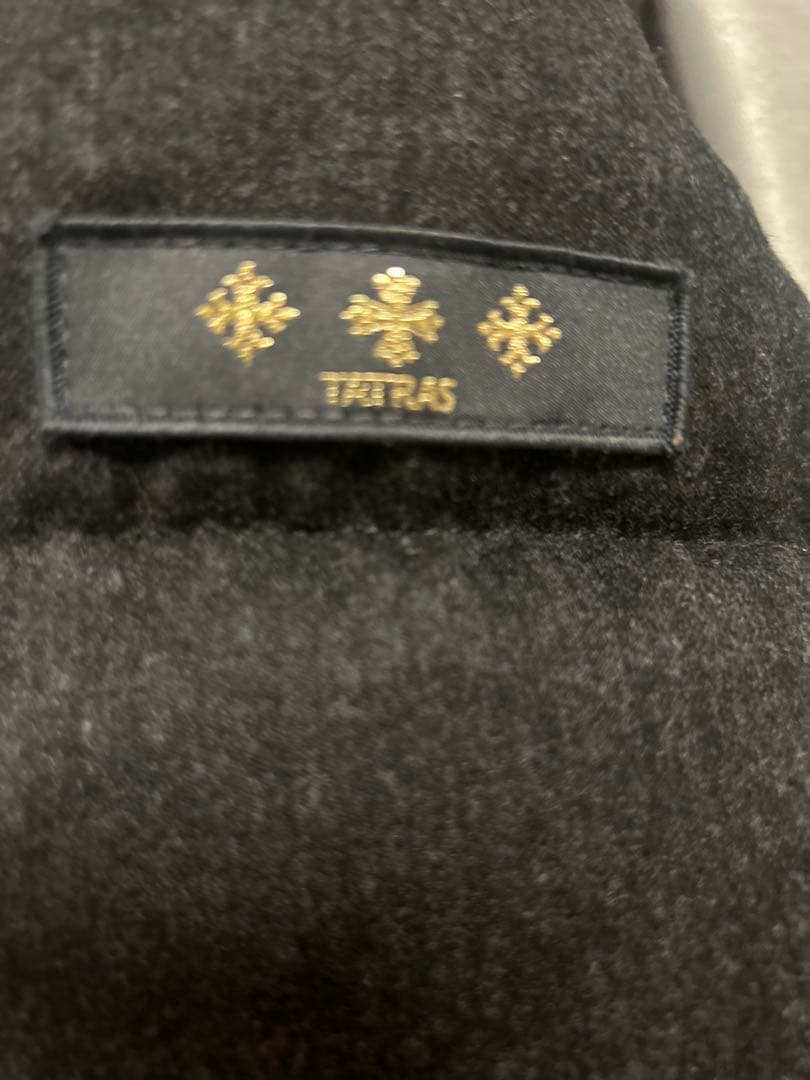 【希少】タトラス ラビアナ ダウンコート チャコールグレー04 XL