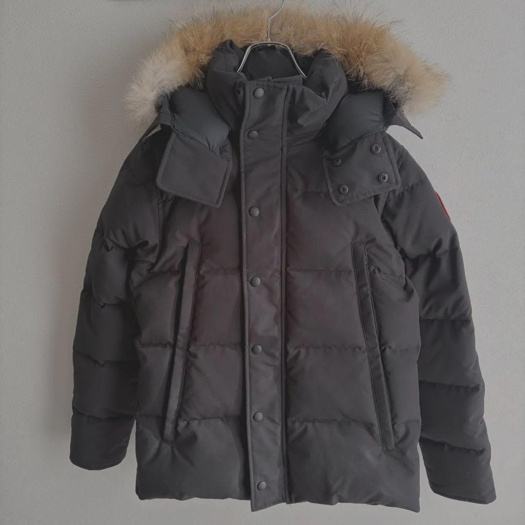 【未使用級✨最終モデル】カナダグース　ウィンダムパーカ　3way 黒　サザビー