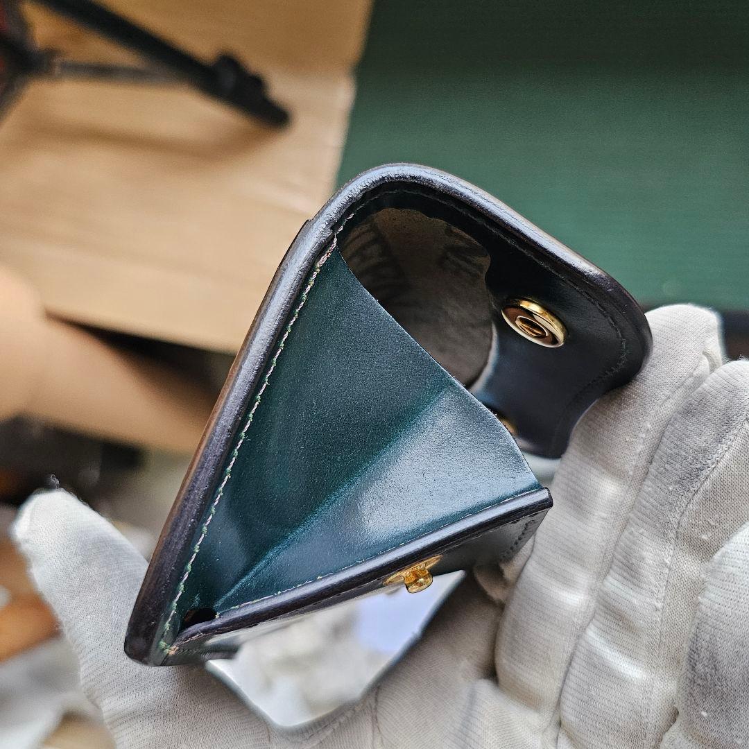 新品 ワイルドスワンズ フル シェルコードバン グリーン Cordovan 革