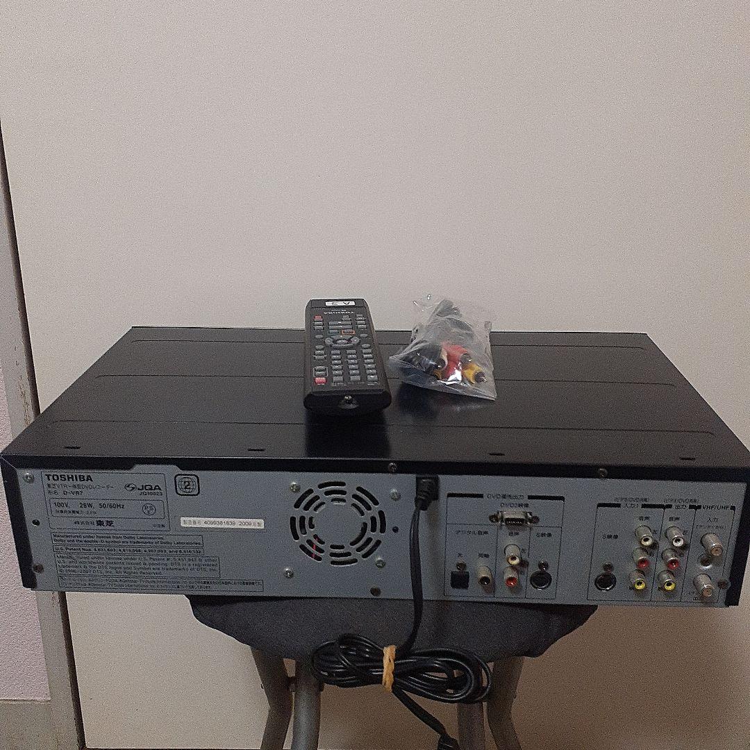 A3　TOSHIBA ビデオ一体型DVDレコーダー D-VR7　動作確認済み