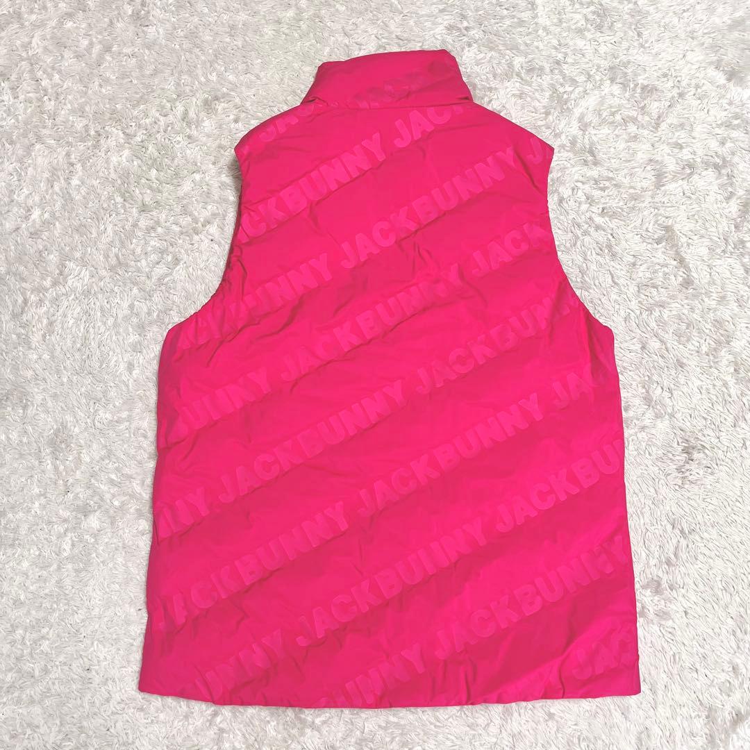 ✨激レア✨ジャックバニー ダウンベスト 総柄 ゴルフウェア サイズ5 L相当