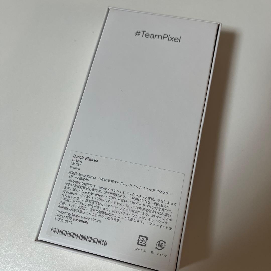 Google Pixel 6a 本体 シムフリー