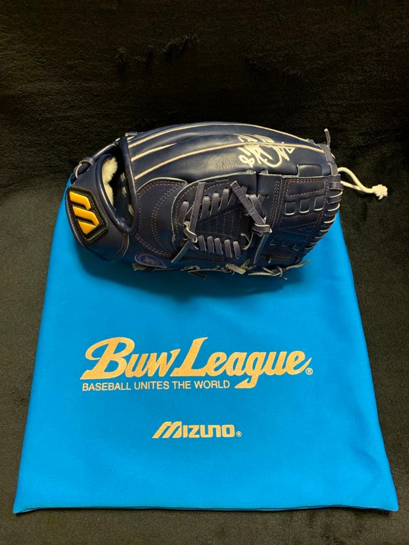 【希少】松坂大輔モデル/サイン入り/信義作/MIZUNO Pro/ビッグM