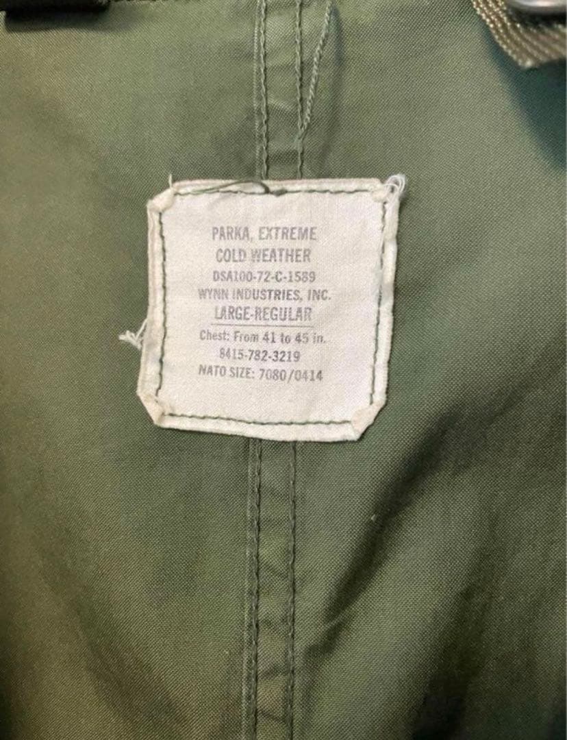 m-65 フィッシュテール モッズコート 72年製