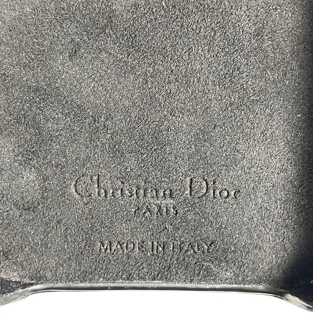 Dior ディオール iphoneケース 14pro カナージュ ラムスキン