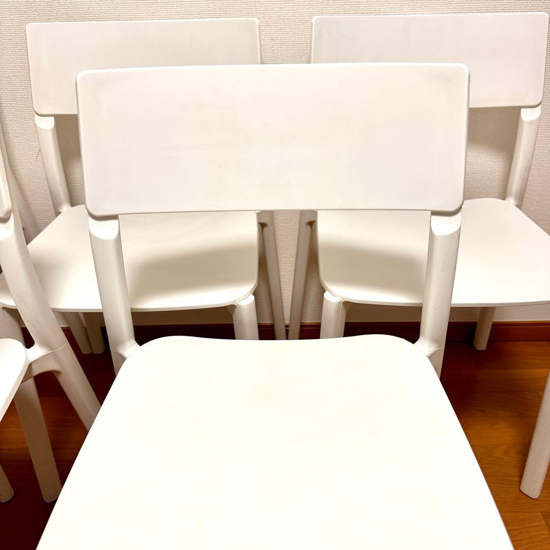ブースカえみ IKEA JANINGE イケアヤニンゲダイニングチェア4脚