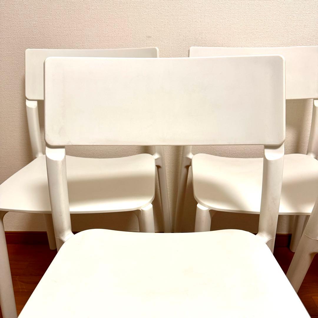 ブースカえみ IKEA JANINGE イケアヤニンゲダイニングチェア4脚