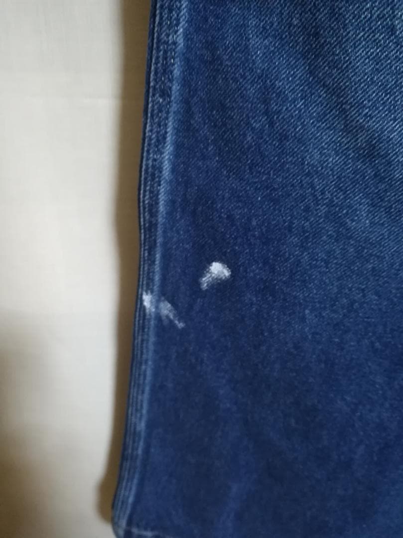 新品 Ordinary fits BELL PANTS デニム ペンキ加工