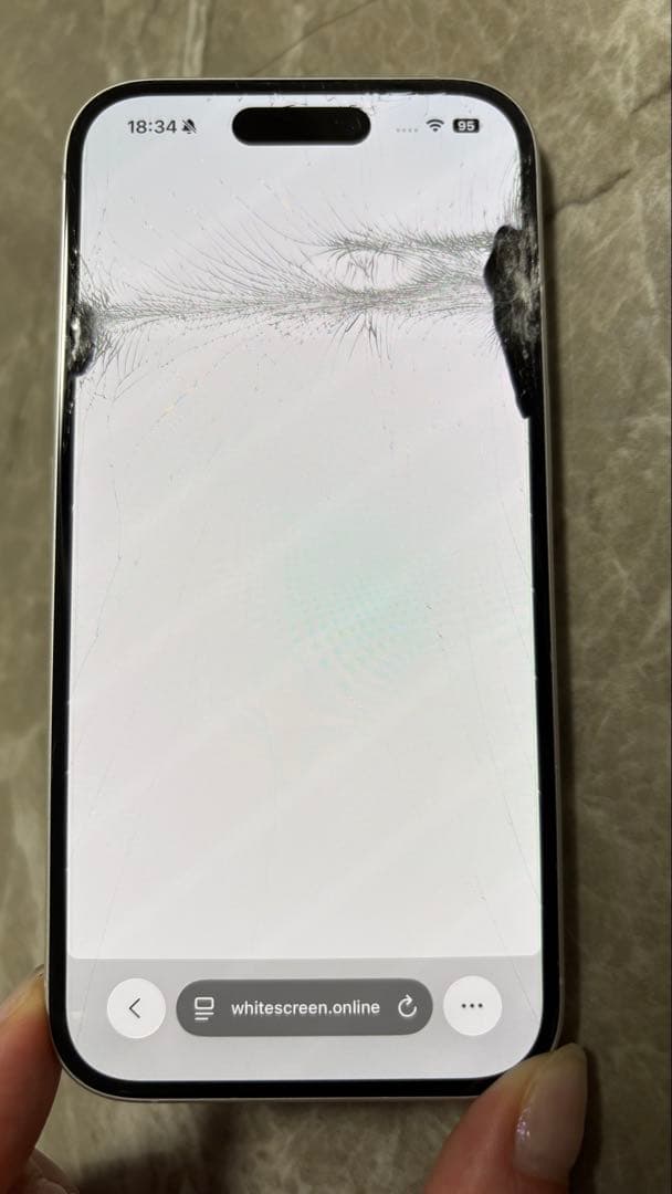 【ジャンク品】iPhone16 128G ホワイト