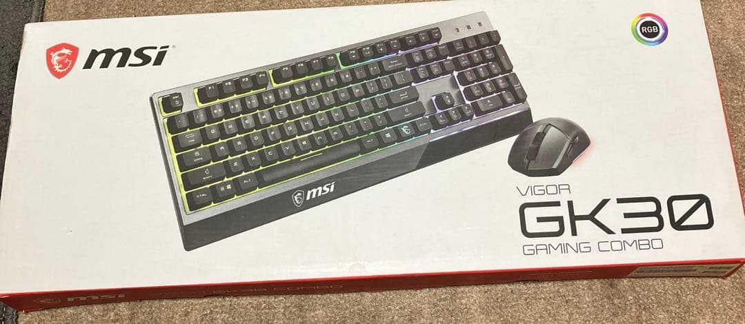 MSI VIGOR GK30 ゲーミングコンボ