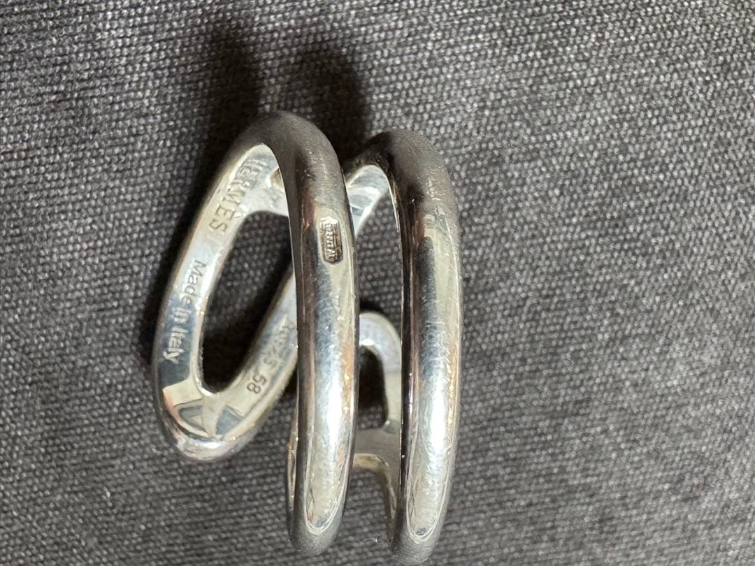 エルメス シェーヌダンクル パンク リング PM58