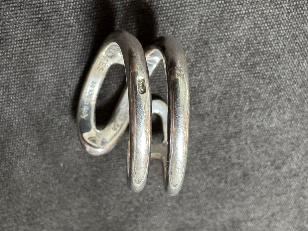 エルメス シェーヌダンクル パンク リング PM58