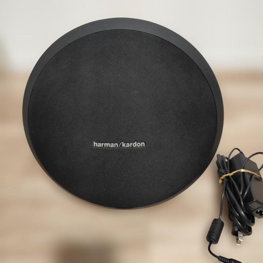 美品harman/kardon スピーカー 円形デザイン　完動品
