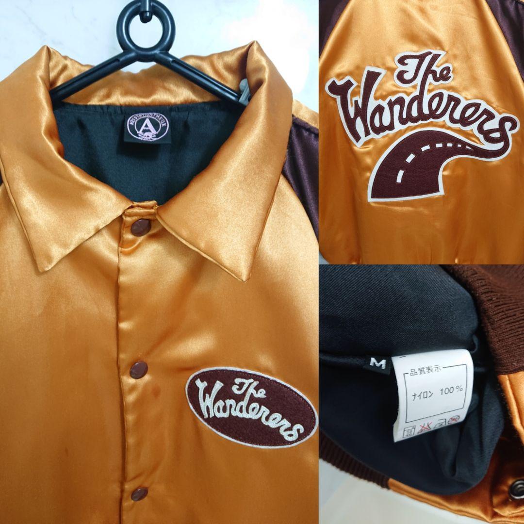 WANDERERS/ワンダラーズ ジャンパー/ブルゾン ゴールド×ブラウン M
