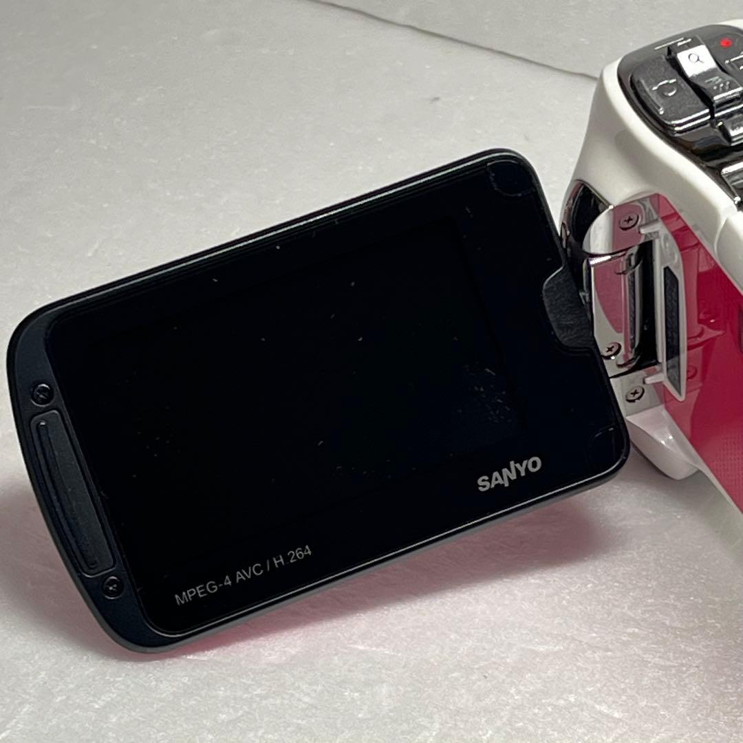 ⭐️極良美品⭐️SANYOデジタルムービーカメラXacti DMX-CA100(P)