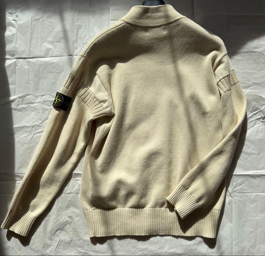 stone ストーンアイランド ジップドライバーズニット