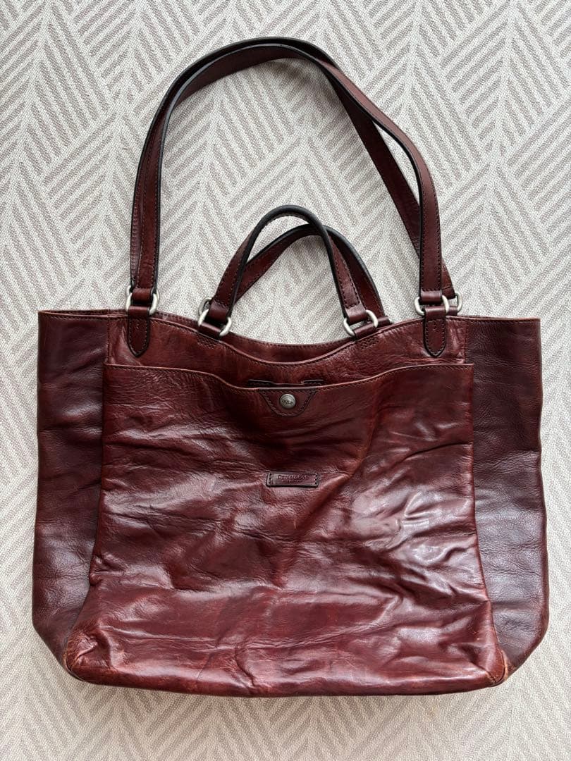 【値下げ】レザー トートバッグ　ダニエルアンドボブ