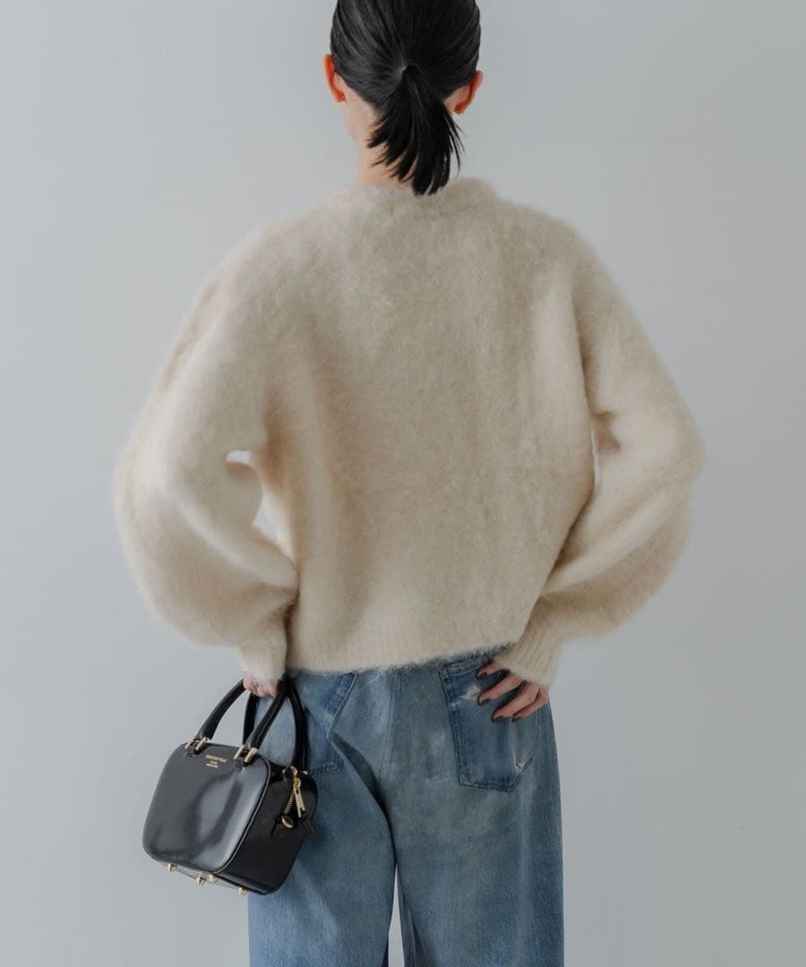 新品タグ付♦︎URBAN RESEARCH ブラッシュシャギーニットカーディガン