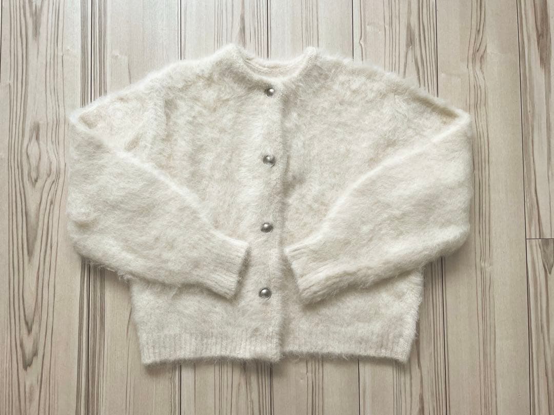 新品タグ付♦︎URBAN RESEARCH ブラッシュシャギーニットカーディガン