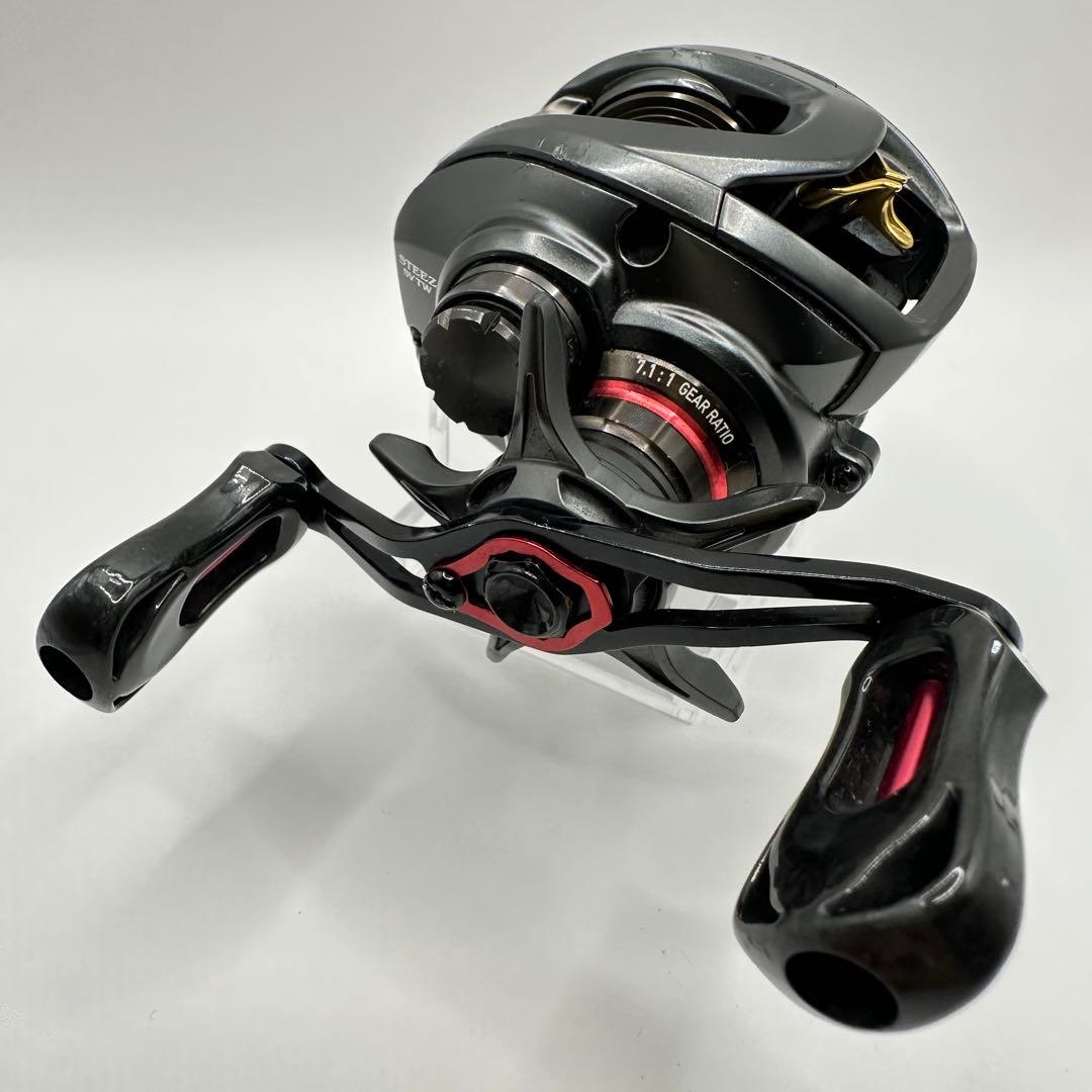 ダイワ 16スティーズ SV TW 7.1 ハイギヤ ノブ交換 STEEZ 右