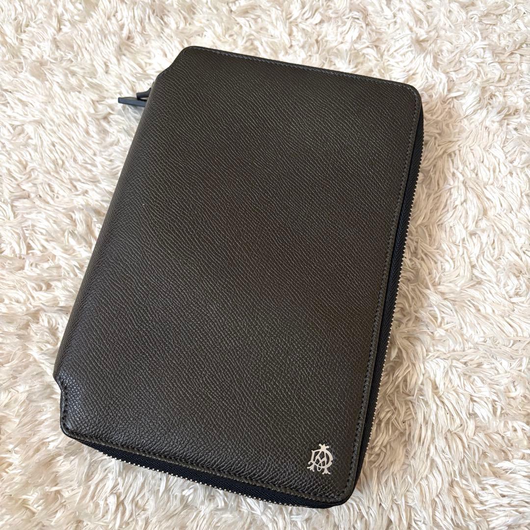 極美品✨ダンヒル オーガナイザー ボードン 長財布 レザー ダブルジップ 2室