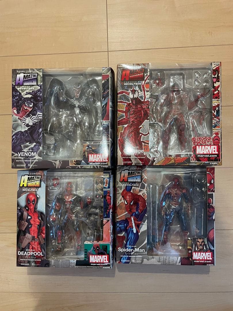 アメイジングヤマグチ　ヴェノム　カーネイジと他　4点セット