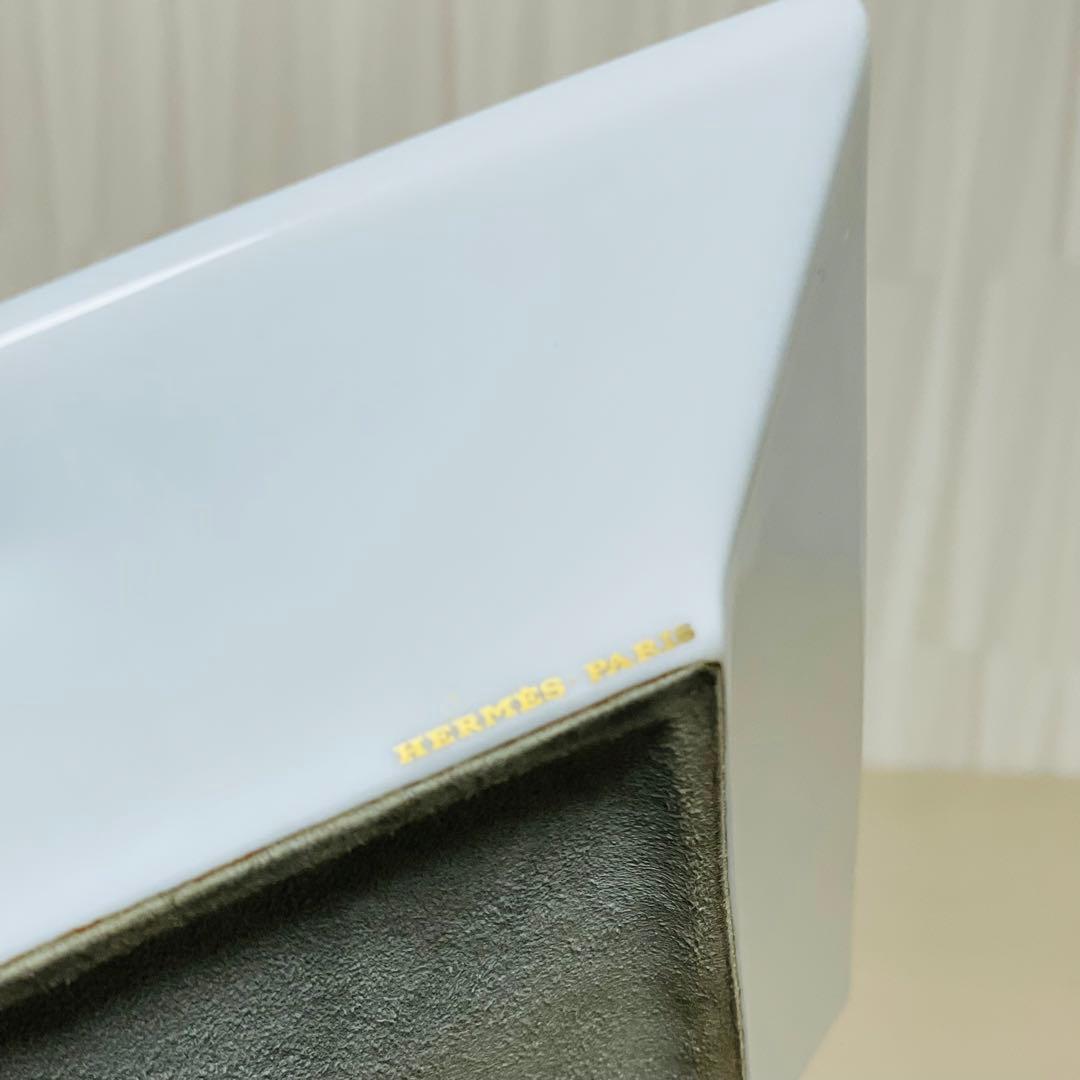 HERMES エルメス シェーヌダンクル アッシュトレイ 灰皿 シルバー