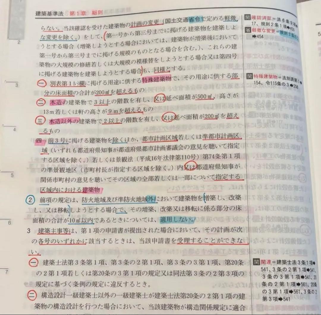 【線引き済み】2026年度 一級建築士 日建 法令集