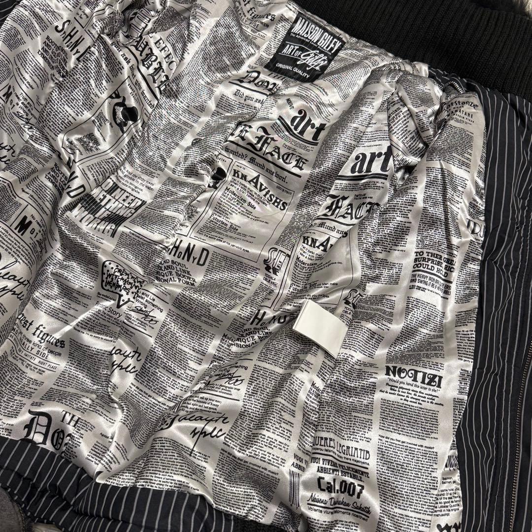 y2k 00s❤︎ ダークコア ギミック ファー付き アウター