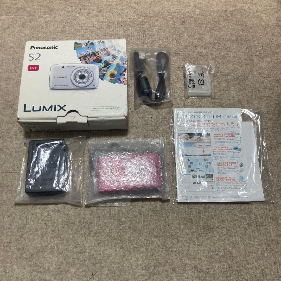 Panasonic LUMIX DMC-S2 ピンク