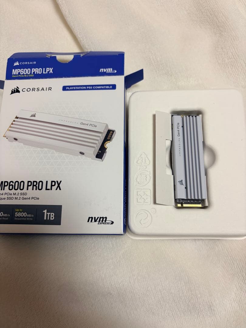 内蔵型SSD Corsair MP600 PRO LPX 1TB M.2 SSD