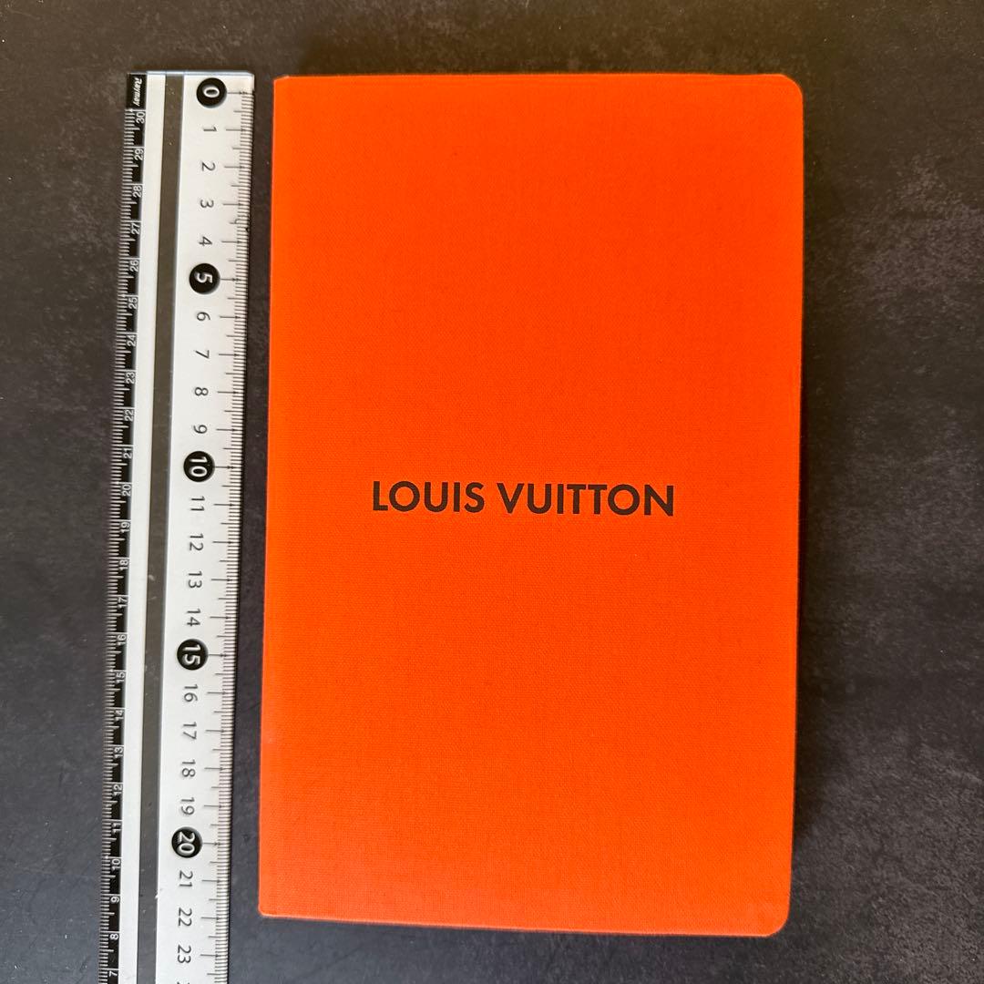 LOUIS VUITTON オレンジノート 約15cm x 21cm