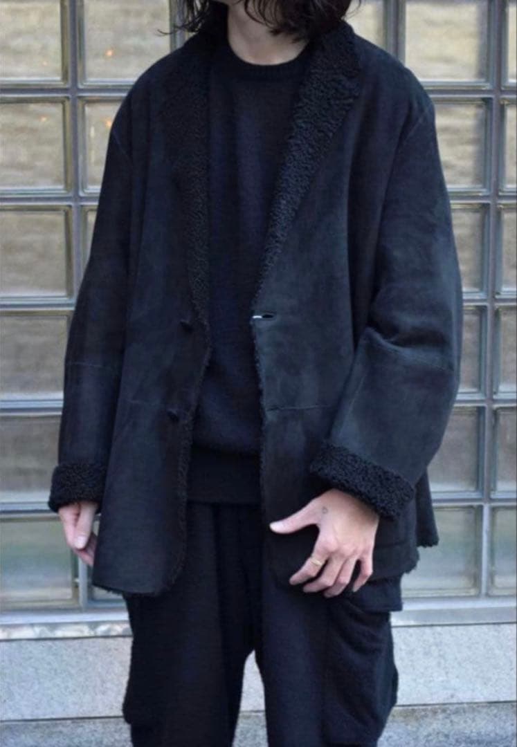 comoli 24aw シープスキン ジャケット