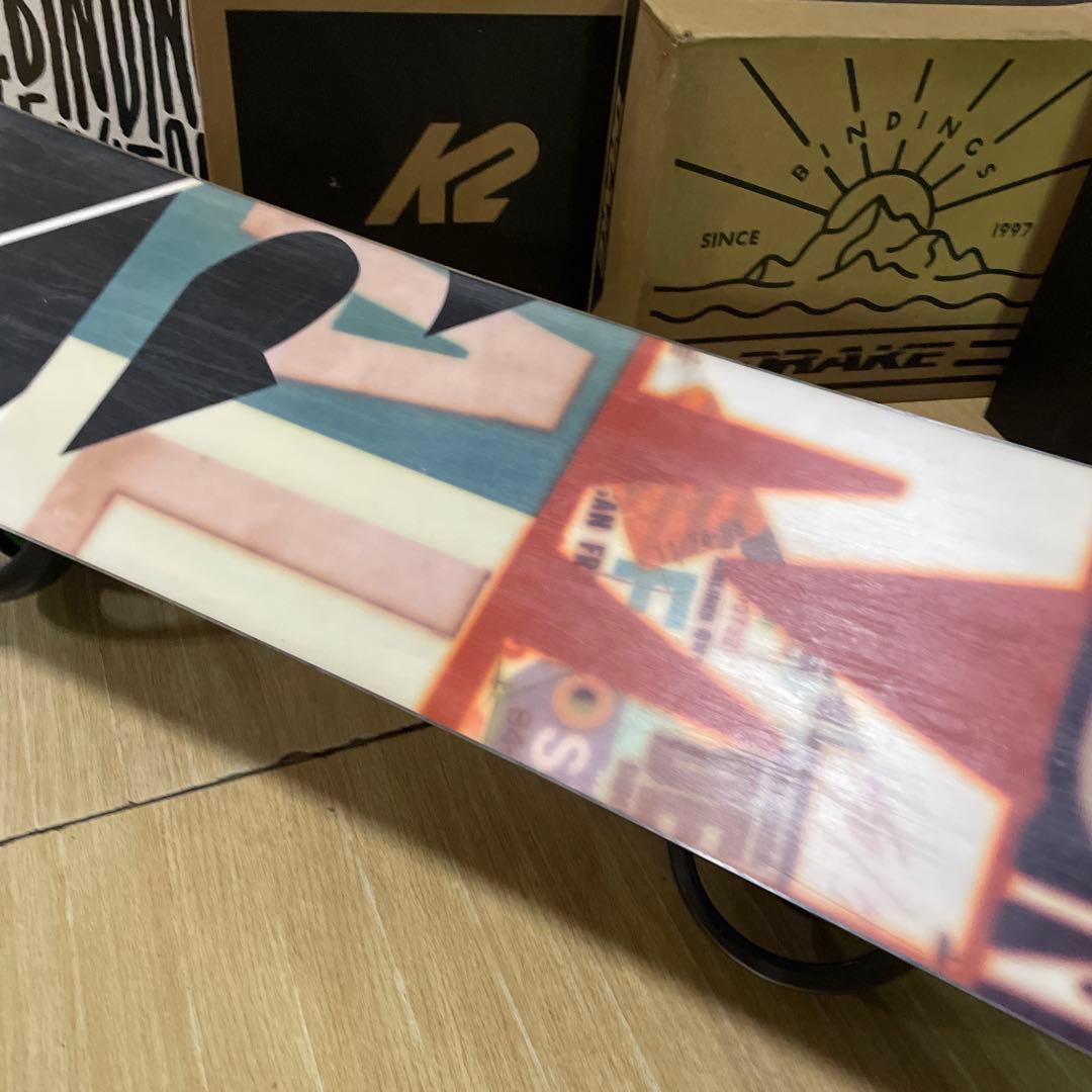 SALOMON×M3　サロモン　バインディング付スノーボードセット