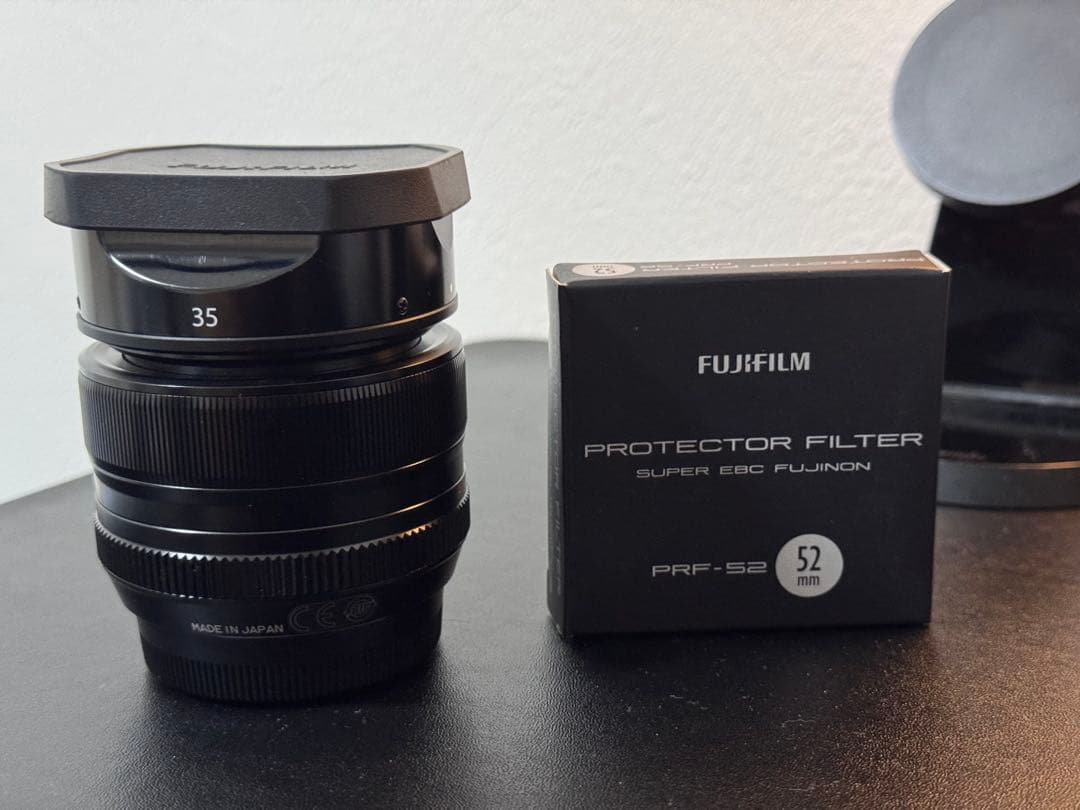 【美品】FUJIFILM XF35mm F1.4単焦点レンズ　純正フィルター