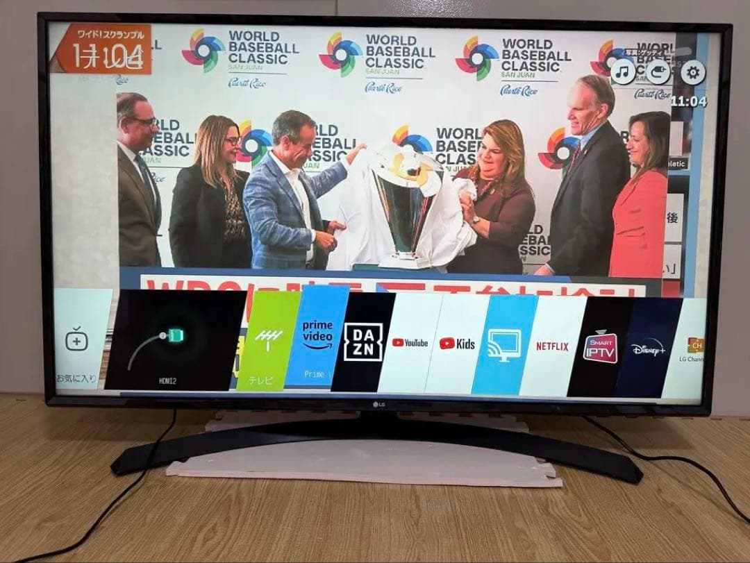 LG 49UJ630A 49インチ　2017年製⭕️4Kネット動画テレビ