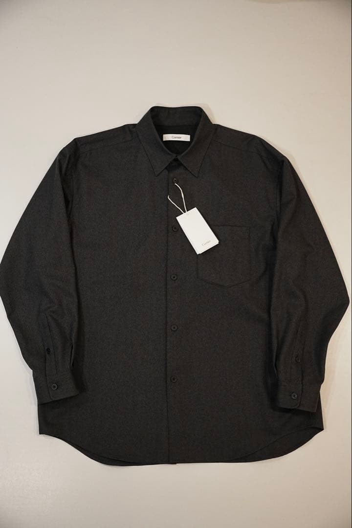 25AW Cornier Super160’s WOOL シャツ
