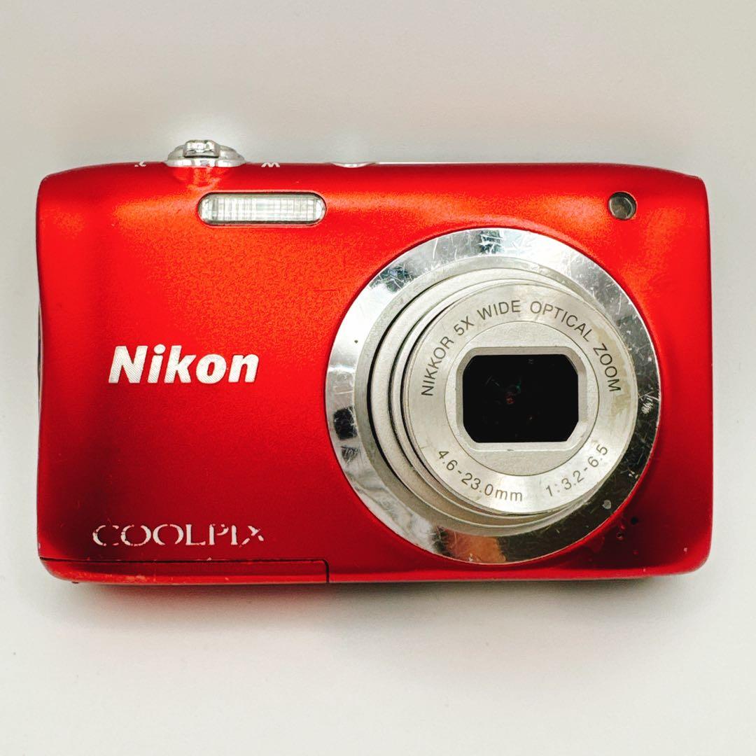 ニコン COOLPIX A100 レッド 動作OK