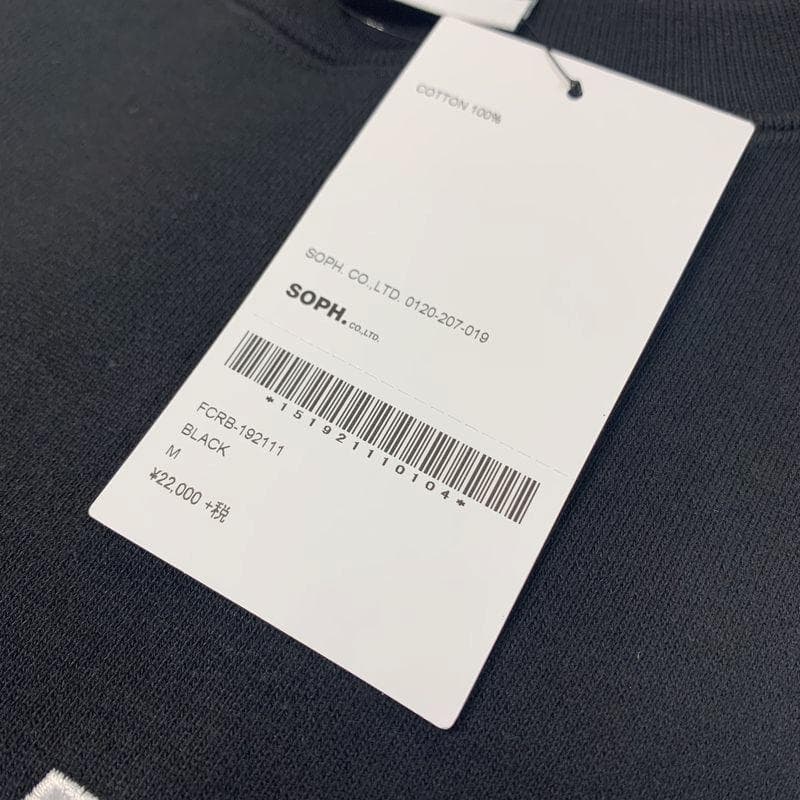 新品 F.C.R.B. AUTHENTIC LOGO スウェット トレーナー M